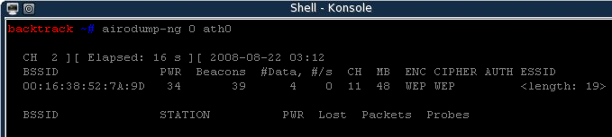 Airodump